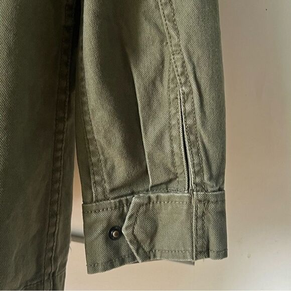 Madewell Surplus Olive Green Fall English Countryside 100% Cotton Jacket sz XXS - Picture 12 of 14